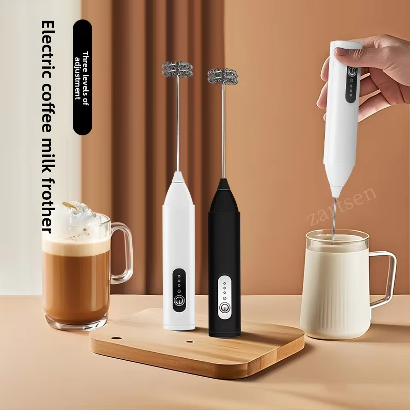 Dry Food Snacks - Batedor de Leite Elétrico Portátil USB