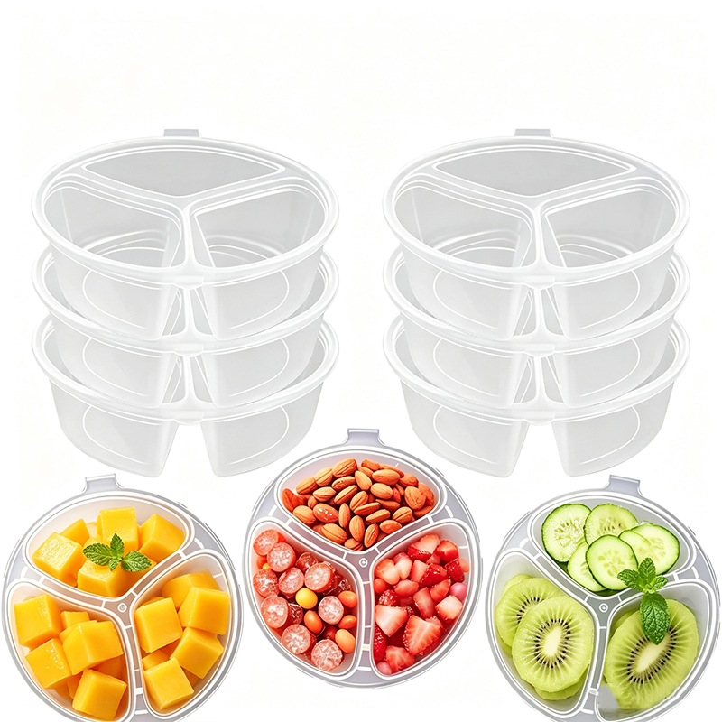 Food Prep Snacks - 5-20 Peças Caixa de Lanche com