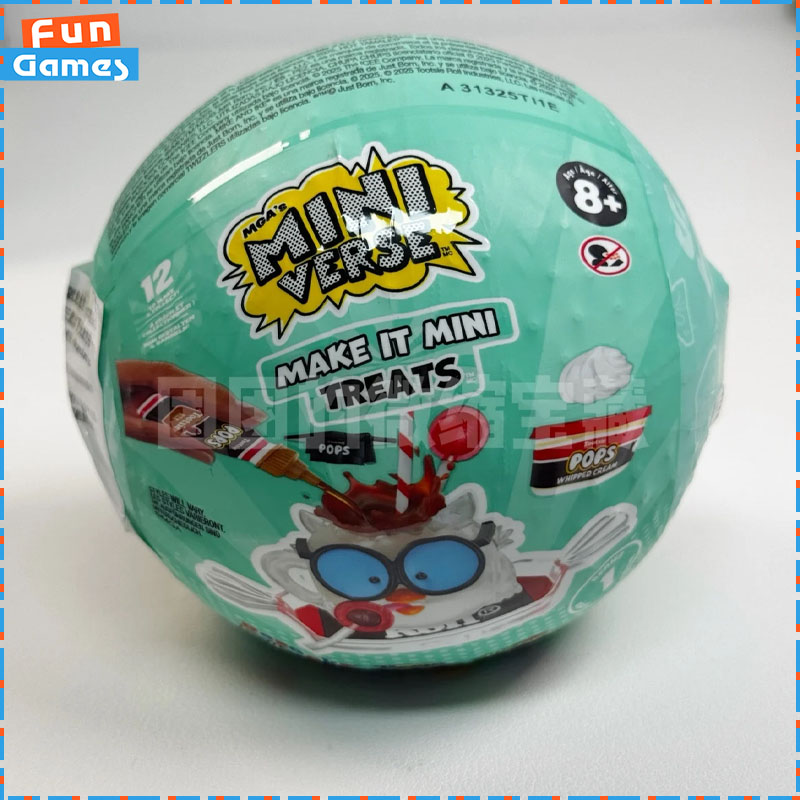 Food Halloween Snacks - MGA miniverse mini bola cega brinquedos