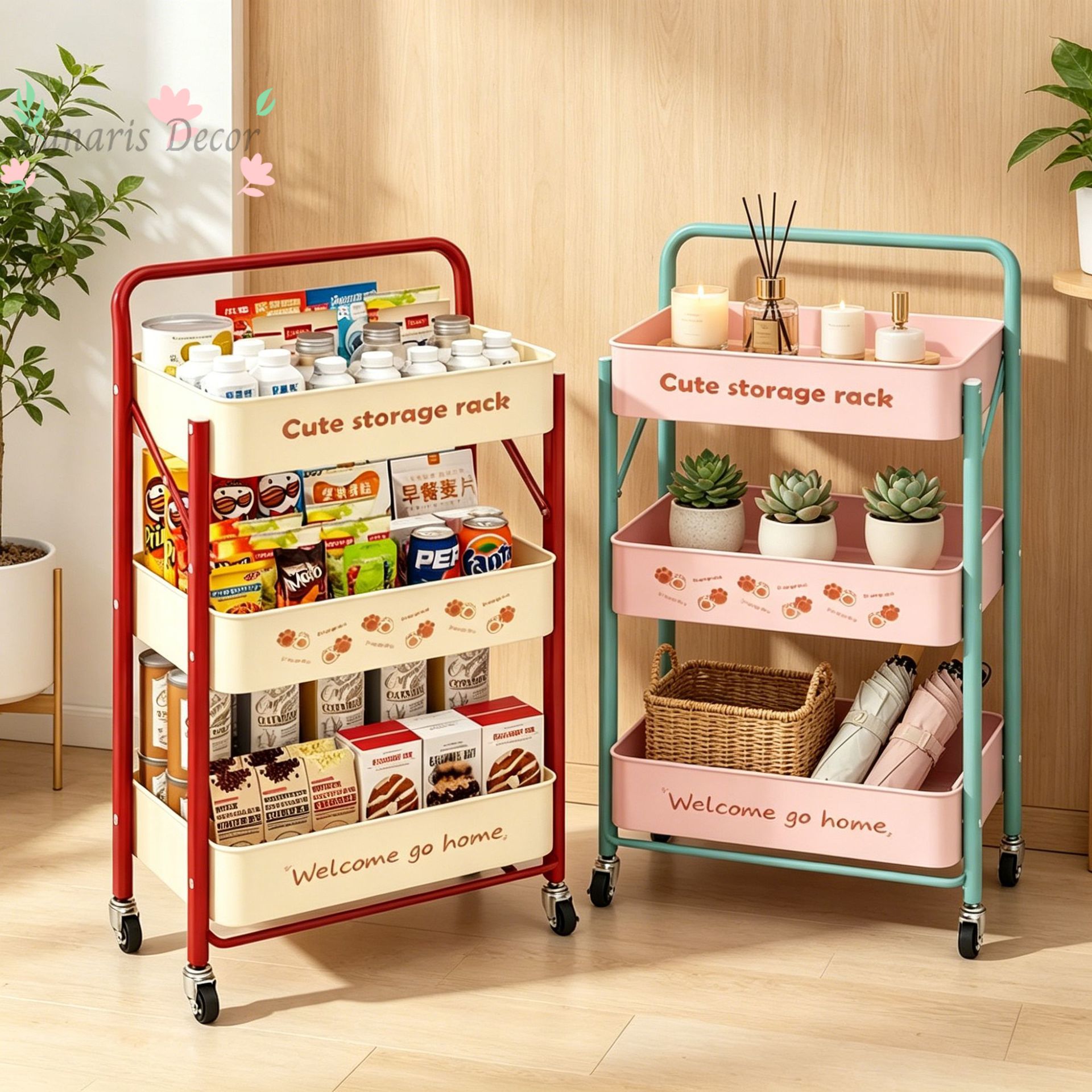 Food Snacks Pictures - Carrinho pequeno, prateleira para lanches, estante