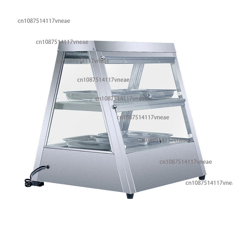 Snacks Food Warmer - Nova Vitrine Comercial Automática Isolada para