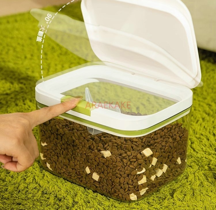 Dry Food Snacks - Balde de armazenamento de alimentos para