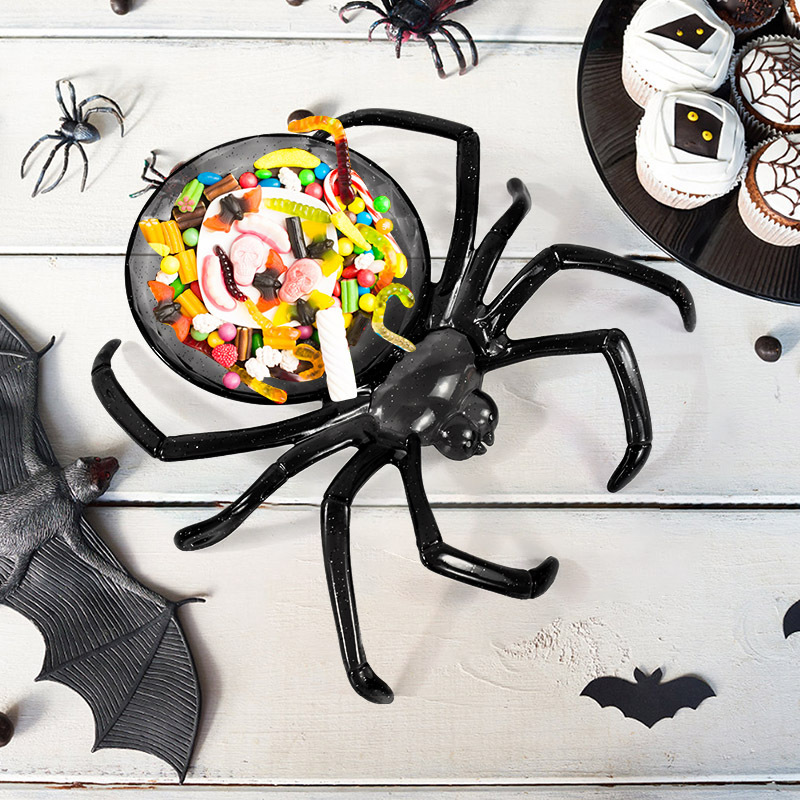 Bowl em Forma de Aranha para H - Food Halloween Snacks avaliação e preço