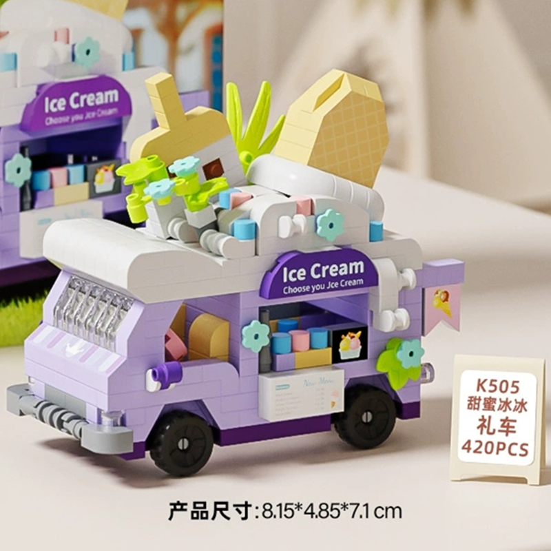 NOVO Kit de Blocos de Montar D - Food Snacks Ideas avaliação e preço