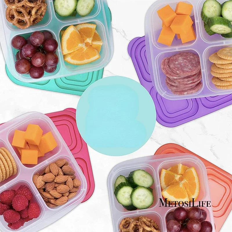 Caixa de lanche bento de plást - Food Prep Snacks avaliação e preço