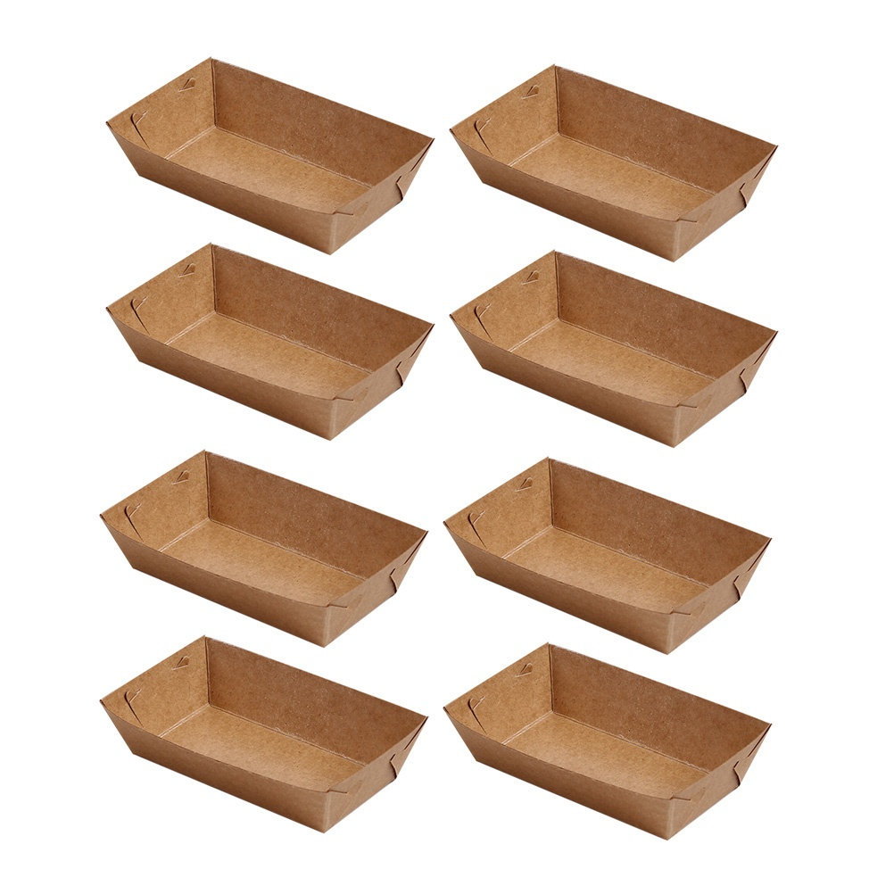 30 Peças de Bandejas Descartáv - Food Packed Snacks avaliação e preço