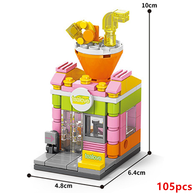 NOVO Kit de Blocos de Montar D - Food Snacks Ideas avaliação e preço