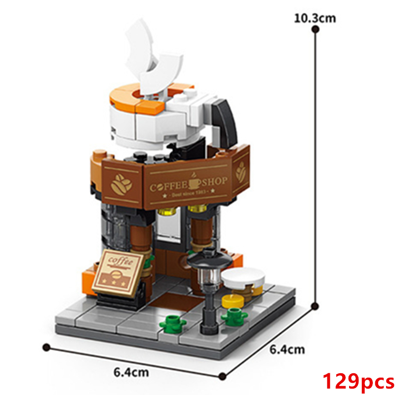 NOVO Kit de Blocos de Montar D - Food Snacks Ideas avaliação e preço