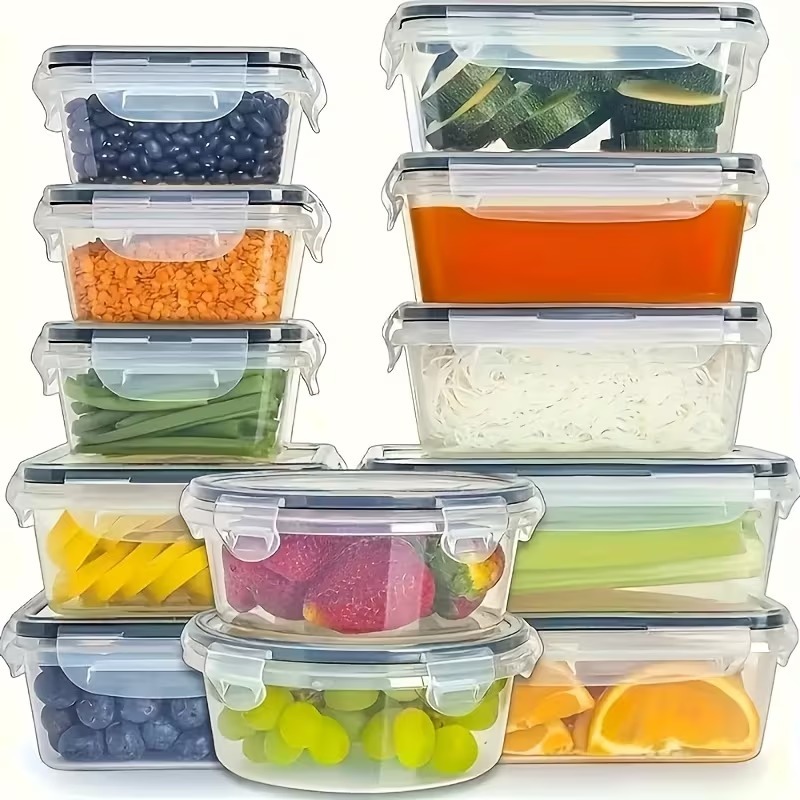 Conjunto de 4 Recipientes Tran - Dry Food Snacks avaliação e preço