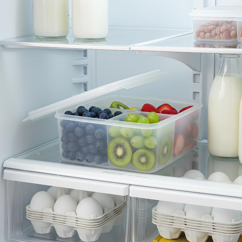 Caixa Organizadora Transparent - Food Prep Snacks avaliação e preço