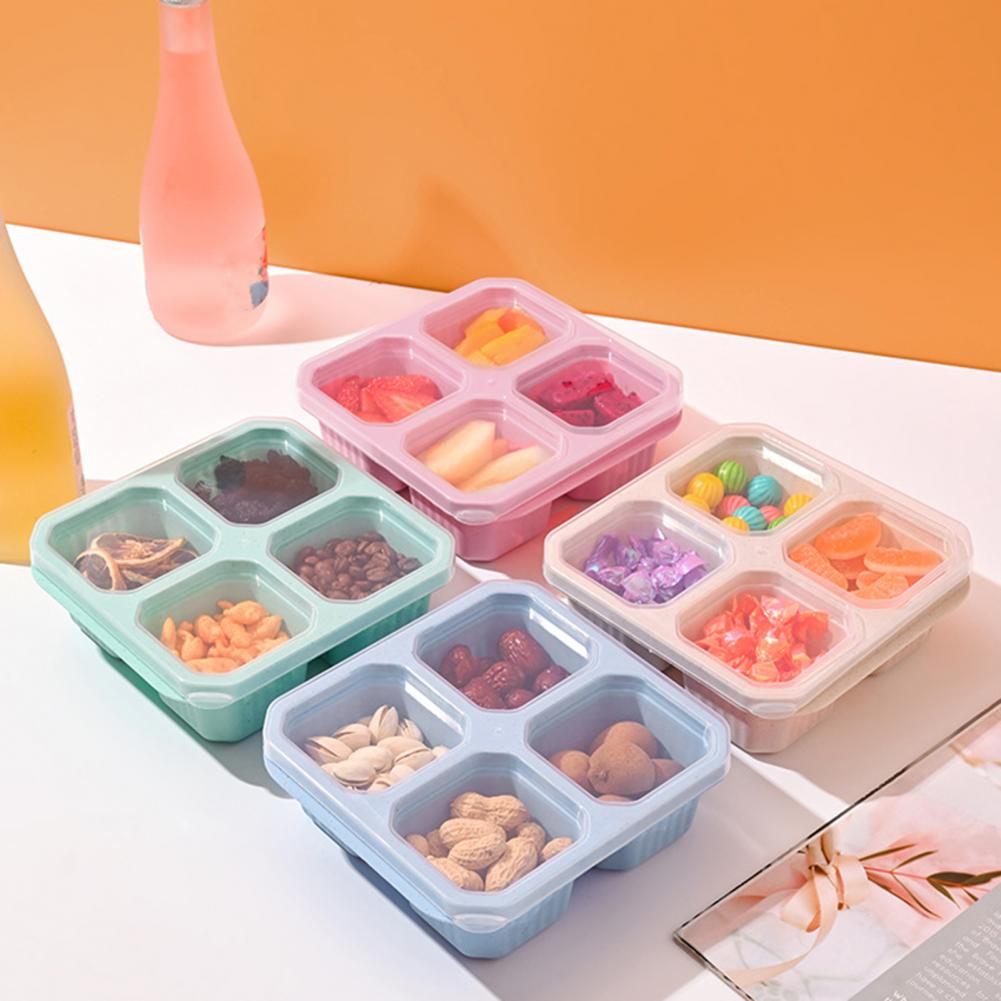 Caixa de Lanches com 4 Compart - Food Prep Snacks avaliação e preço