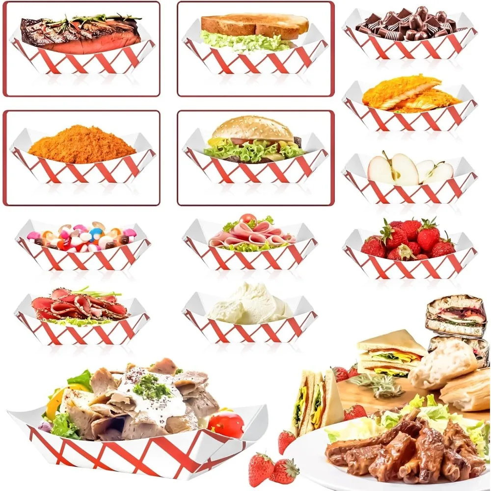 Pacote com 100 Bandejas de Pap - Food Packed Snacks avaliação e preço