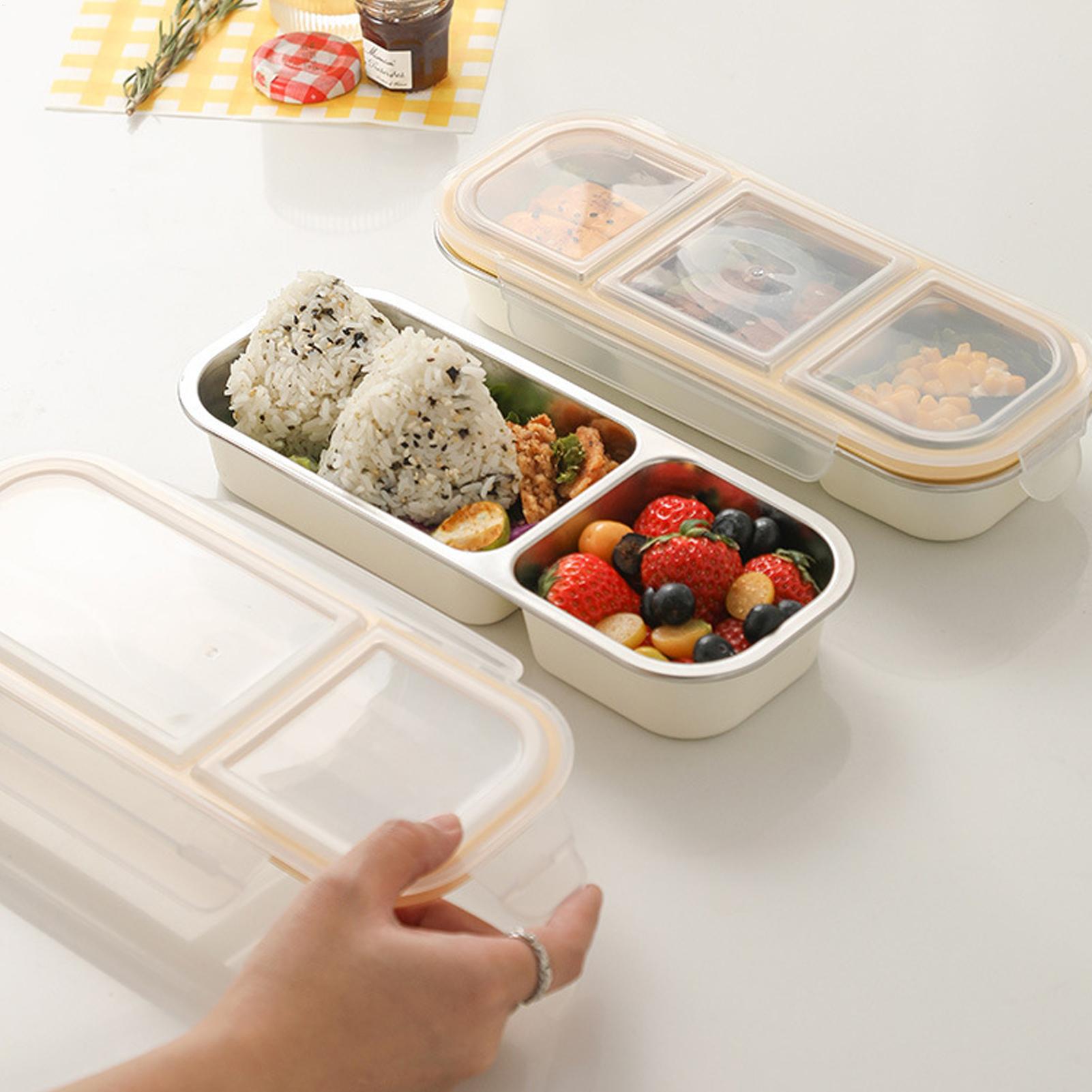 Caixa de lanche de aço inoxidá - Food Prep Snacks avaliação e preço
