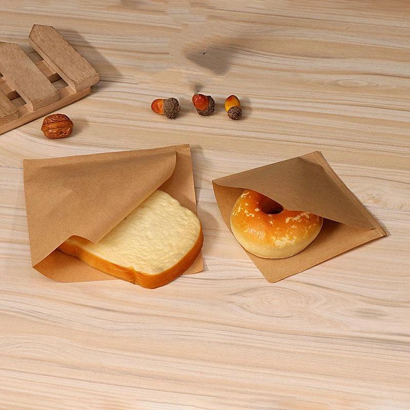 [Novo] 100 sacos de papel à pr - Food Packed Snacks avaliação e preço