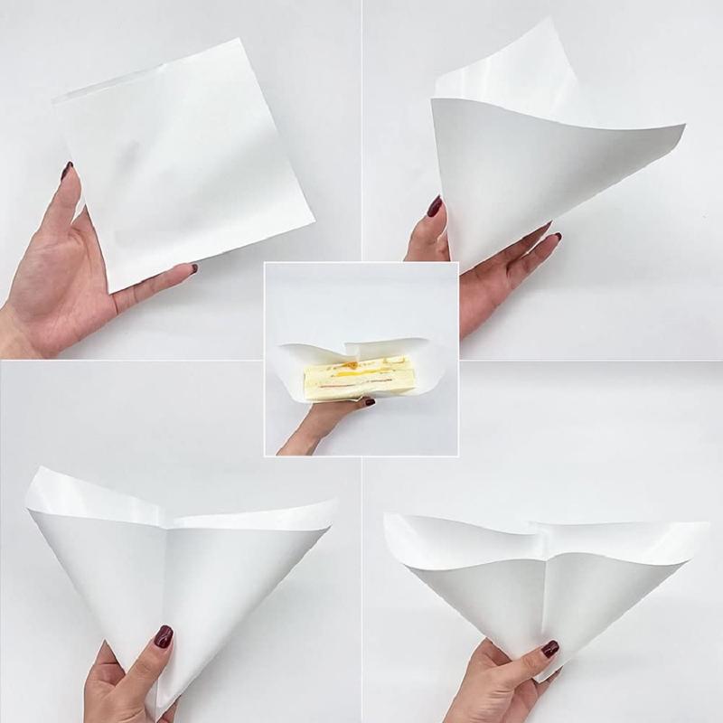 [Novo] 100 sacos de papel à pr - Food Packed Snacks avaliação e preço